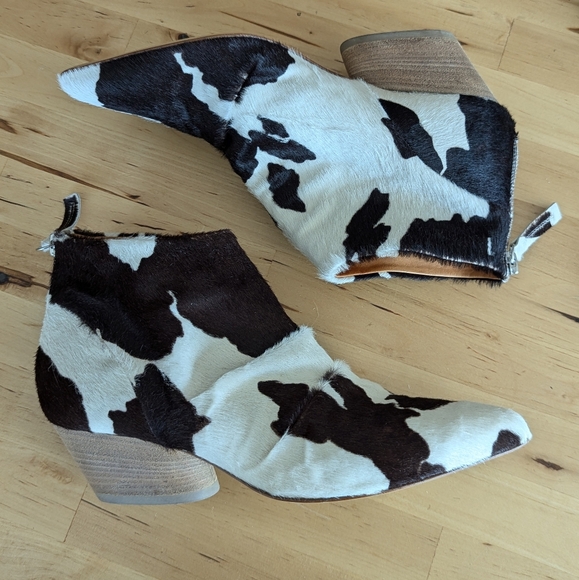 Halmanera Cowhide ankle boots 36 - Picture 1 of 11